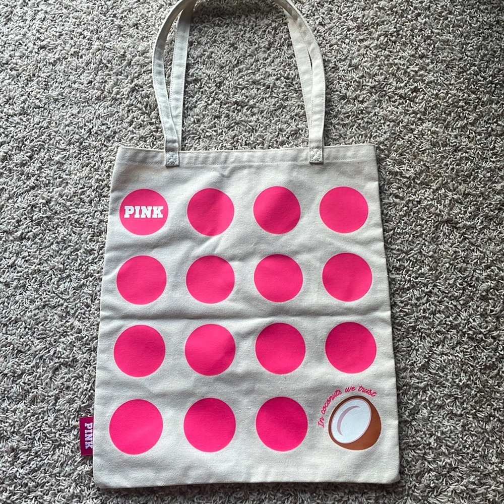 PINK tote bag
